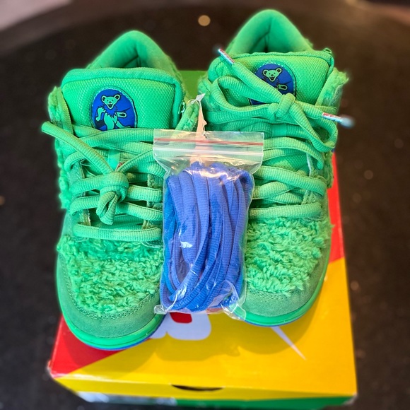 Nike SB Dunk x Grateful Dead Green Bear sz.6.5 main image 5